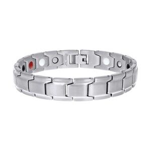 Stainless Steel Mens Fashion Bracelet Size 8.5 Inches